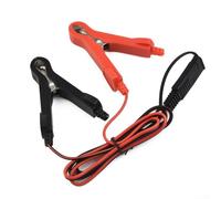 12V 10A SAE Adapter to For Alligator Clip Power Cord with Quick Release for Motorcycle Battery Charger Connection