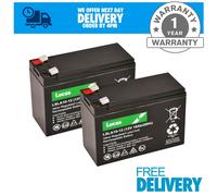 2 X Lucas AGM 12V 10AH MOBILITY SCOOTER BATTERIES FOR SHOPRIDER ALTEA 4