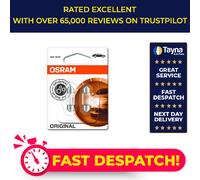 OSRAM 6438-02B Original Equipment Quality Festoon Bulbs, 12 V, 10 W, Set of 2, Yellow