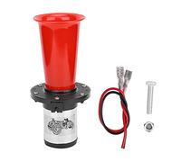 12V 110Db Vintage Universal Air Horn Chrome Plated Antique Klaxon With Loud Retro Sound For Cars Motorcycles Rvs Vehicle Modification