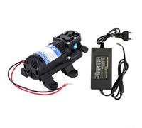 12V 110V 220V Electric Diaphragm Pump for Crop Spraying and Light Duty Car Washing Featuring 70 PSI Max Pressure and 3.5 L/min Flow Rate (12V-110V-220V)