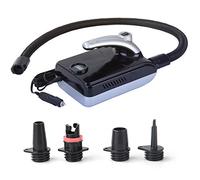 12V 110W Electric SUP Air Pump with Digital Display, 15PSI, ABS, Includes 4 Nozzles for Inflatable SUP, Boat, Paddle Board