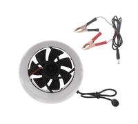 12V 114mm Low Noise Inline Duct Hydroponic Air Blower Fan Exhaust Fan for Home Bathroom Ventilation Grow Room Exhaust Ventilation Fan for Kitchen Bathroom