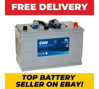 12V 120AH 663 / 667 Heavy Duty EF1202 EXIDE PROFESSIONAL POWER HDX BATTERY
