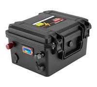 12V 120Ah LiFePO4 Battery, Rechargeable 12V LiFePO4 Lithium, 15000 Deep Cycle Marine Battery, Built-in 100A BMS, 1536Wh, for RV, Solar, Golf Cart, Boat, Trolling Motor and Off Grid