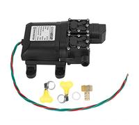 12V 120W 8L High Flow Diaphragm High Pressure Pump Dual Core with Copper Connector