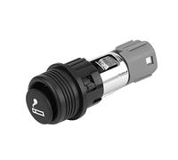 12V 120W CIGARETTE LIGHTER POWER PLUG SOCKET OUTLET ASSEMBLY -PLATED DESIGN FOR AUTO CAR TRUCK