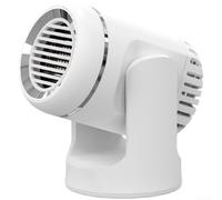 12V 120W Vehicle Heater, With 360 Degree Adjustable Rotation And 180 Degree Tilt, Dual Heater And Fan Functions For Efficient Windshield Fog Clearing(white)