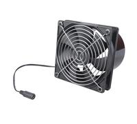 12V 12cm Inline Duct Fan, Powerful Inline Extractor Fan | Hydroponic Air Blower Exhaust Fan for Home Bathroom Grow Room Ventilation, for Household Outdoor
