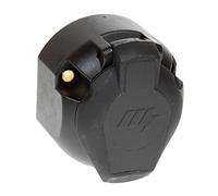 Maypole 13-Pin Plastic Euro Socket – Black One Size