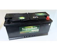 12V 140Ah SuperBatt AGM1200 Deep Cycle HD Leisure Marine VRLA AGM Battery Safe Non-Spillable Caravan Motorhome Boat (130AH, 120AH, 110AH, 100AH)
