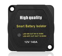 12V 140Amp Dual Battery Isolator Dual Battery Controller Dual Battery Switch for RV Yacht