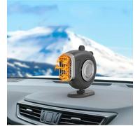 12V 150W Car Heater Portable Electric Fan with Defogging and Defrosting Function, Suitable for Small to Medium Cars, RVs, Boats, and Camping (12V White)