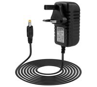 12V 15W Power Supply Charger Compatible with Echo Dot 3rd 4th 5th Gen Dot with Clock Dot Kids Edition, Power Cord Adapter for Echo Show 5 1st 2nd Gen Spot Pop Fire TV Cube UK Plug, Black