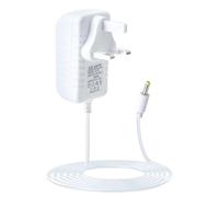 12V 15W Power Supply Charger for Dot 3rd 4th 5th Gen, Dot with Clock, Dot Kids Edition, Show 5 1st 2nd Gen, Spot, Pop Power Cord Adapter (White)