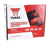 YUASA BATTERY 51913 open without acid