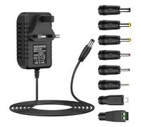 12V 1A Charger for Kids Electric Car DC 12v Battery Power Supply Charger for Ride on Car Kids' Electric Quad Bikes Motorbike Scooter Ride-Ons Toys Led Strip Lights Audio Video Etc 12V Device