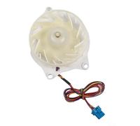 12v 1a Dc Evaporator Fan Motor Eau64824806 Compatible With For Lg Refrigerators White Abs Build For Efficient Cooling Performance Low Noise Operation And Simple Diy Replacement To Maintain Food