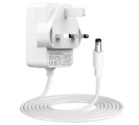 12V 1A Power Supply Adapter 12W AC to DC Charger, 100-240V Universal Input 5.5×2.1mm Plug Cable for BT Speaker OpenReach ONT EchoLife HG612 WiFi Routers Desk Lamps Cameras, White