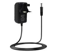 12V 1A Power Supply Adapter, AC/DC Adapter 100-240V 50/60Hz to DC12V 1A 12W UK Converter Adapter for CCTV Cameras Routers Hubs LED Strips Yamaha Keyboards Home Appliances 5.5x2.1mm & 5.5x2.5mm DC Plug