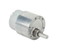 12V 2.1W 24V 2.5W DC Gear Motor 37MM Adjustable Speed Large Torque JGB37-500 Low Speed Small Motor(Motor and Bracket,50RPM,24V)