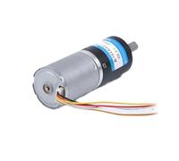 12V 2.8W 24V 3W Brushless Planetary DC Gear Motor 24mm 24GP-2430 Speed Regulation Miniature(6mmMotor and bracket,24V 375RPM)
