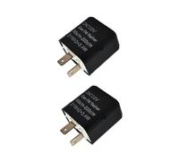 12V 2 Pin Universal Adjustable Relay Turn Light For Motorcycle Motorcycle Relay(2pcs)