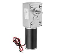 12V 200RPM 5840-31ZY Geared Motor Self-locking Permanent Magnet DC Turbo Worm Reduction Motor Gearbox for Electrical Appliances