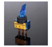 12V 20A Led Illuminate Flick Rocker Button Toggle Switch ON-OFF Light Connections Ground Power ASW-14D IDGTTLDF(Beige)