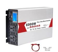 12v 220v Pure Sine Wave 4000W 5000W 24V 48V To 110V 230V Voltage Converter Solar Power Car Inverter USB Charging(48V8000W)