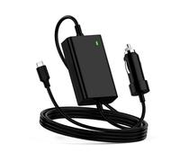 12V/24V 100W USB C Car Laptop Charger Compatible with Lenovo Thinkpad Yoga, MacBook Pro Air, HP Elitebook Spectre, Dell Latitude,Acer,Asus,Samsung Galaxy, Universal PD Fast Charging Car Power Adapter