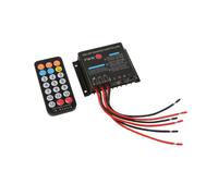 12V 24V 10A IP68 Waterproof Solar Charge Controller Li-Ion, Lead Acid Battery Regulator with IR Remote Control