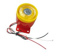 12V / 24V 110dB High Sound Pressure Piezo Buzzer Alarm Weatherproof Alarm Device Suitable for & Security Alerts Loud Security