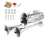 12V / 24V 150dB Super Loud Four Trumpet Air Horn for Car Vehicle Truck Train Boat