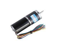 12V 24V 15W Planetary Brushless DC Gear Motor 36MM Adjustable speed CW CCW 5 Lines With Brake 36GP-3650 Low Speed Small Motor(12V 37RPM,8mmMotor and Bracket)