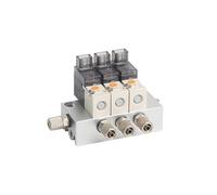 12V 24V 220V Miniature Pneumatic Solenoid Valve Combination Positive Pressure Negative Pressure use 2/3 Way NC Valves(5F)