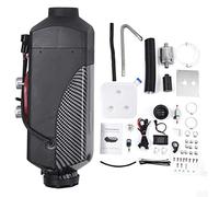 12V/24V 2KW Air Diesel Heater Parking Heater With Silencer Remote Control LCD Switch Parking Heater Fast Heating Fan Heater For Truck Boat Car Trailer Motorhomes Touring Car Campervans Caravans