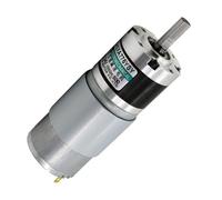 12V 24V 35W DC Planetary Geared Motor 42XA775YSY High Torque Low Rotation Speed(12VMotor and Bracket,200RPM)