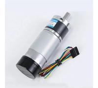 12V 24V 36mm DC Gear Motor Planetary with Encoder High Torque Speed Adjustable CW CCW Electric 36GP-555S(24V only motor,37RPM 6MM)