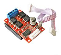 12V 24V 36V DC Motor Drive Board 450W H-Bridge Brushed DC Motor Speed Controller for 10-36V Input, 20A Continuous Load, PWM Control, PLC