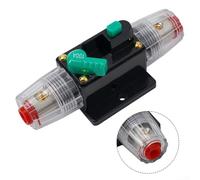 12V 24V 48V DC Waterproof Circuit Breaker Fuse Reset 10A to 100A AMP for Cars Boats Autos with Manual Reset Button and Overload Electrical Protection (100A)