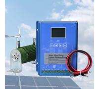 12v/24v/48v Wind Solar Hybrid Charge Controller With Boost Lcd Screen And Mppt Charging Mode, Suitable For Off Grid Power Generation Systems, Wind Solar Hybrid Lighting Systems. 12V-12000W