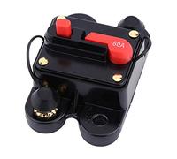 12v-24v 80-300a Dc Automatic Fuse Switch Circuit Breaker Reset Fuse Auto Marine Boat Bike Stereo Audio(80A)