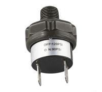 12V 24V Air Pressure Switch for Tank Mount, 1/8 inch NPT Threaded, Suitable for Air Compressors, Train Horns, and Air Horns, Dual Pressure Range Options 70 100PSI and 90 120PSI (90-120PSI)