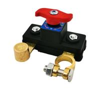 12V/24V Battery Disconnect Control, Heavy Duty Automotive Terminal Quick Shut Off Switch Isolator with Master Kill for Car Truck Motorboat(B)