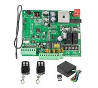 12V/24V Board for Automatic Double Arms Swing Gate Opener Control Board Panel Smart Control Center System Replace Fittings Residential, Commercial(2 RC 1 Sensor)