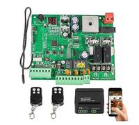 12V/24V Board for Automatic Double Arms Swing Gate Opener Control Board Panel Smart Control Center System Replace Fittings Residential, Commercial(2 RC 1 WiFi)
