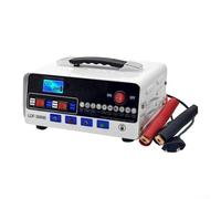 12V 24V Car Battery Charger Featuring Pulse Display, Automatic Voltage and Current Adjustment, Safety Protection and Self Stop Charging