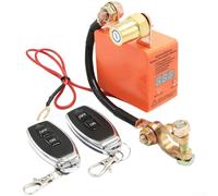 12V 24V Car Battery Isolator Switch with Remote Control, Copper Construction, Automatic Disconnect Function, Low Power Standby for Vehicle Battery Maintenance