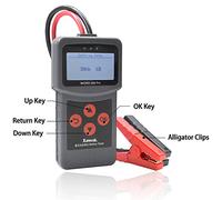 12V 24V Car Battery Tester Digital Automotive Analyzer with SAE CCA JIS Rating for Trucks Motorcycles Cars 40 2000CCA 3 220AH AGM EFB Gel Battery Charging Starting System Test Tool